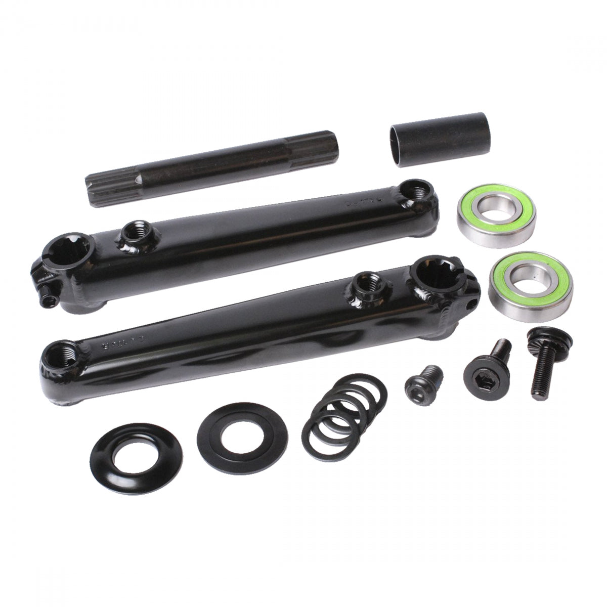 Crankarm Set Sunday Saker V2 RHD/LHD 170 3pc 22mm Cromo w/19mm Mid BB BK