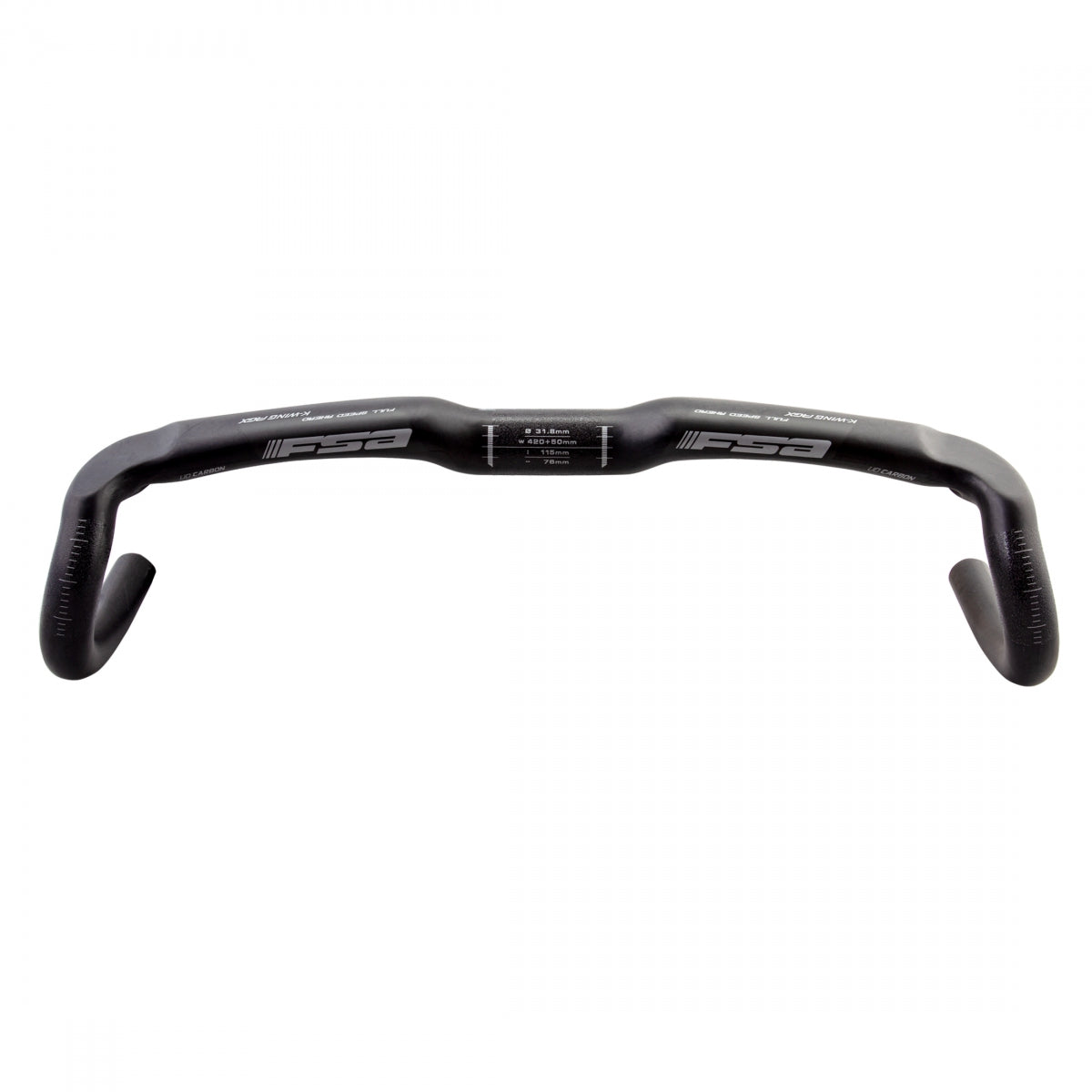 Hbar Fsa Kwing AGX Di2 31.8x42 BK CRBN