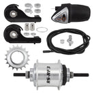 Hub RR S/A 3sp RSRF3 36 SL w/TRIM KIT/TWIST-SHIFTER TSC30 129/185mm Rotary