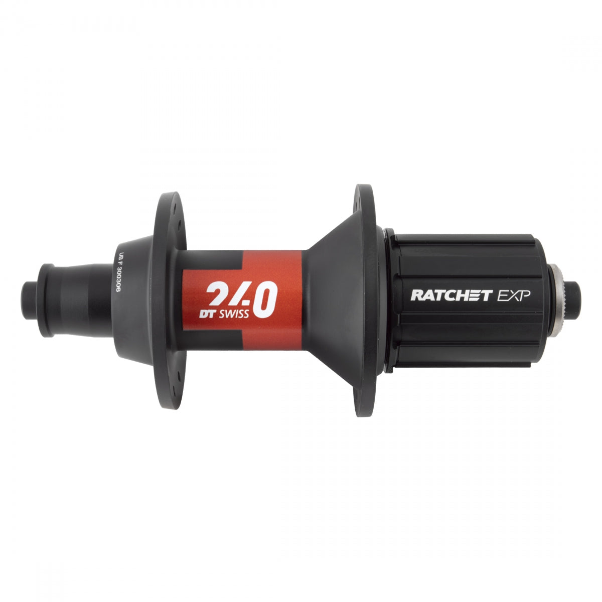 Hub RR DT 240 RD 24x130x5mmQR 8-11CAS Ratchet EXP BK (L)