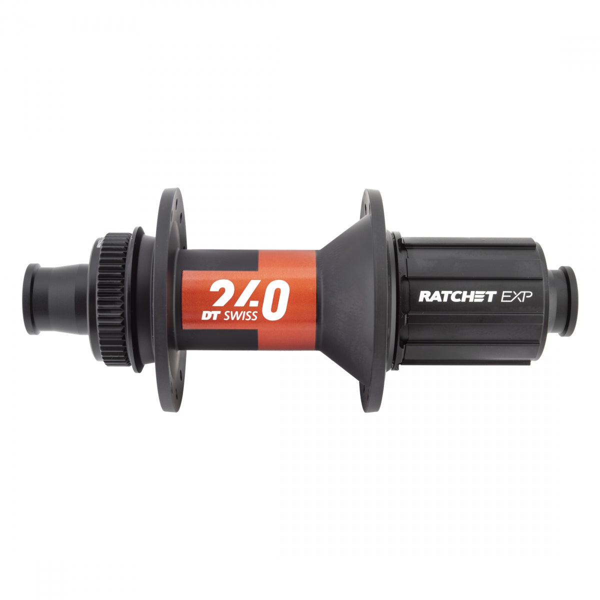 Hub RR DT 240 RD 24x142x12mmTA 8-11CAS Ratchet EXP CL BK (L)