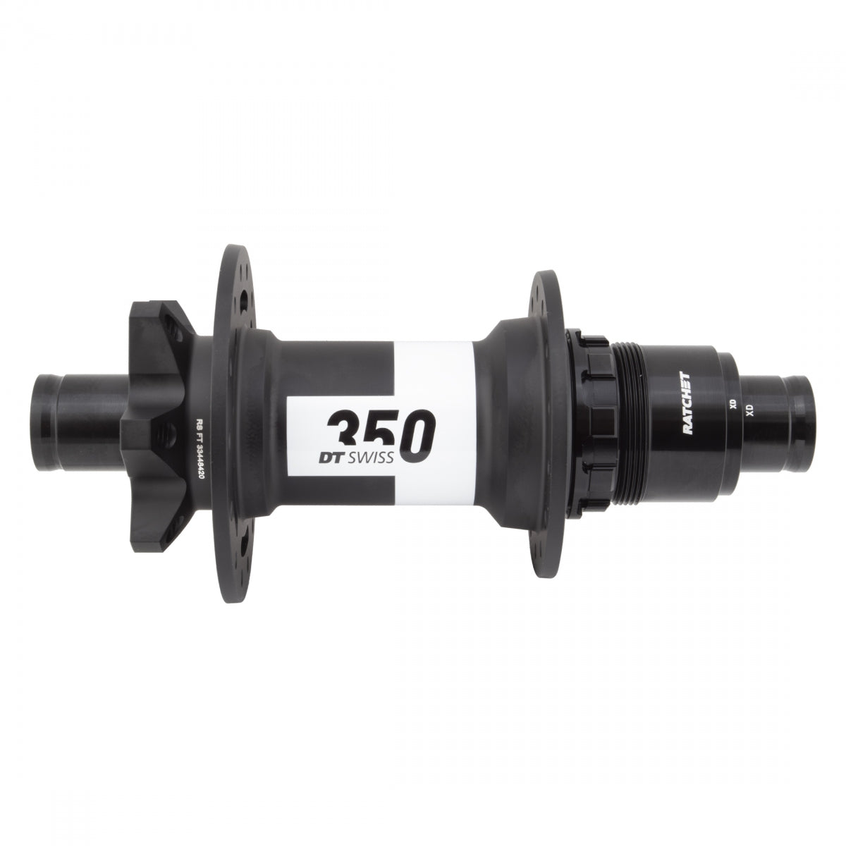 Hub RR DT 350 MTB 28x148x12mmTA XD Driver 6B 36T Ratchet BK (L)