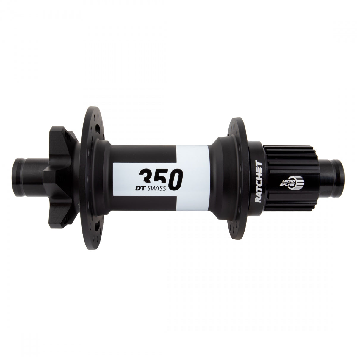 Hub RR DT 350 MTB 32x157x12mmTA Microspline Super Boost 6B 36T Ratchet BK (L)