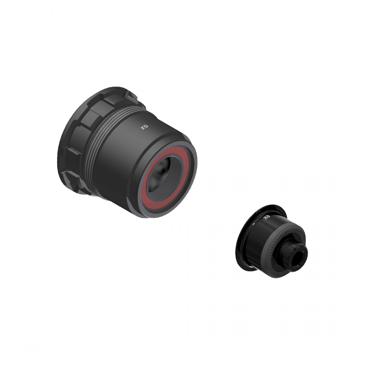 Hub Cass Body DT For Sram 11-12s XD Star Ratchet AL w/END Cap QR