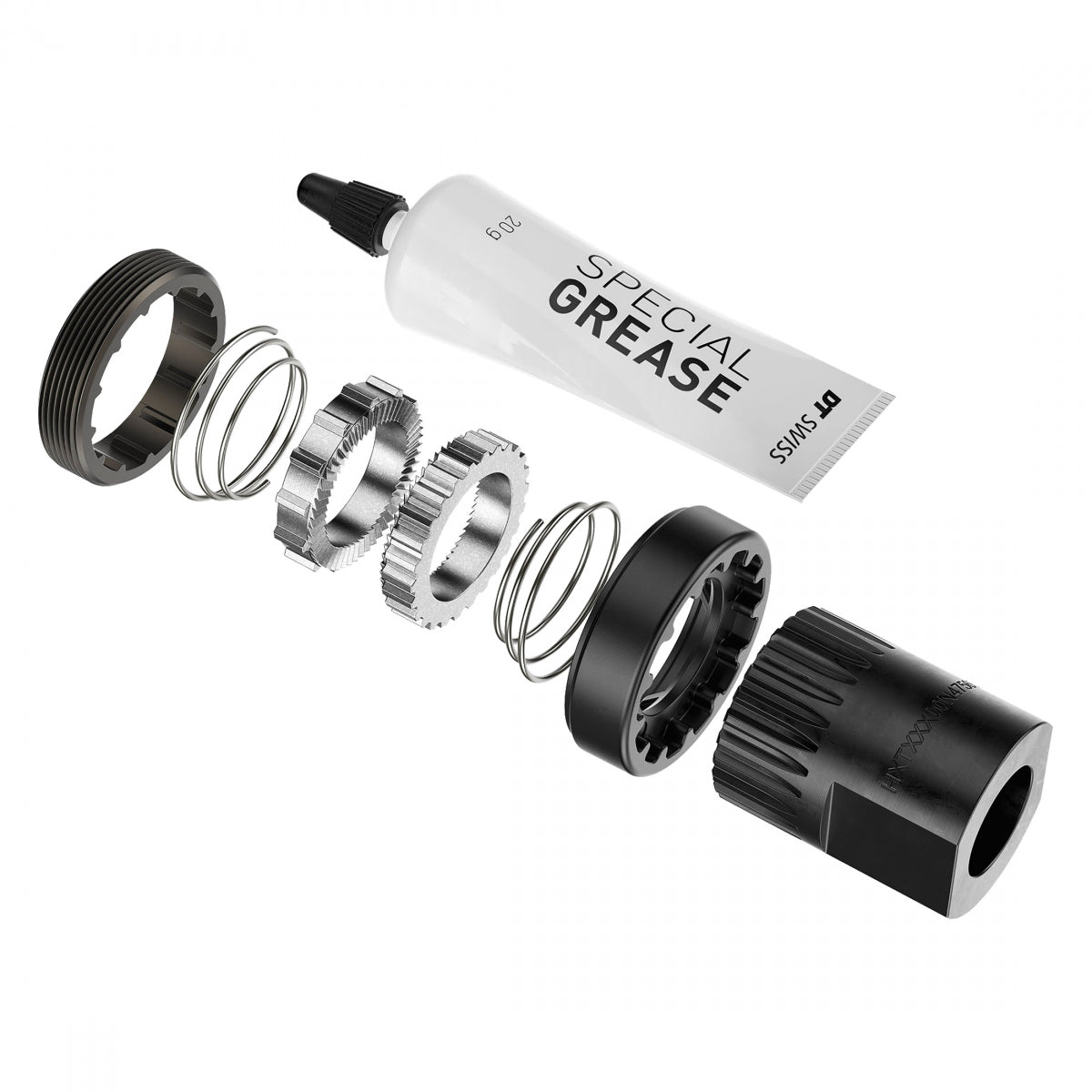 DT Swiss Hub Cass Body Ratchet Kit Deg 54T 0d/14d w/TOOL (SKU 372289)