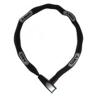 Lock ABS Chain 8807 Key STEEL-O-CHAIN 110cmx7mm w/BRKT BK