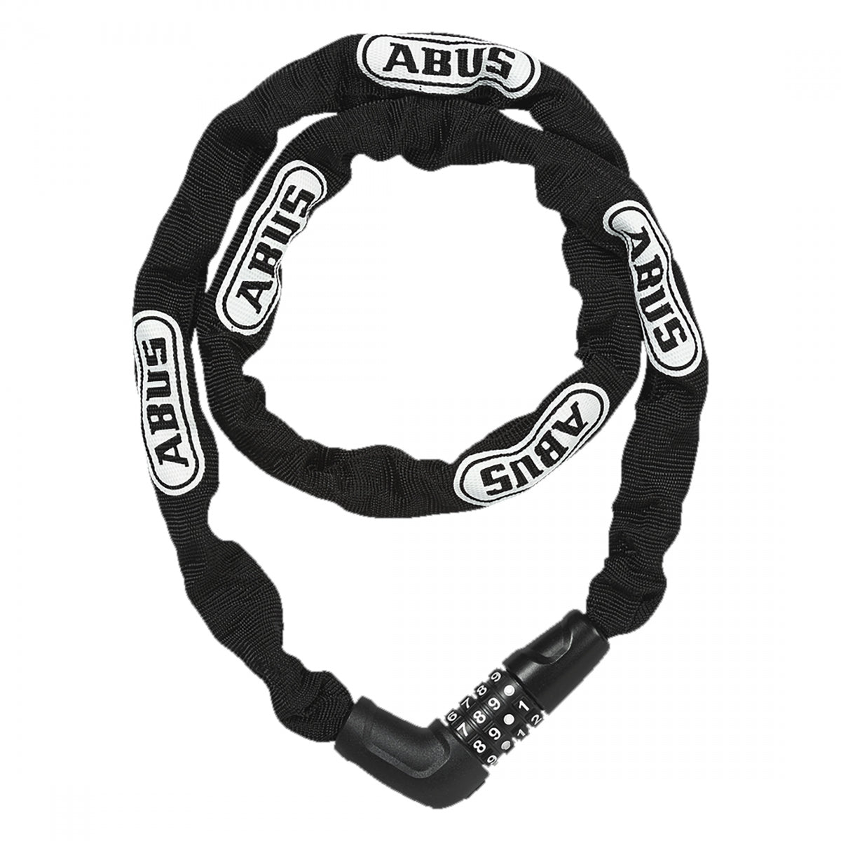 Lock ABS Chain 5805 Combo STEEL-O-CHAIN 110cmx5mm BK