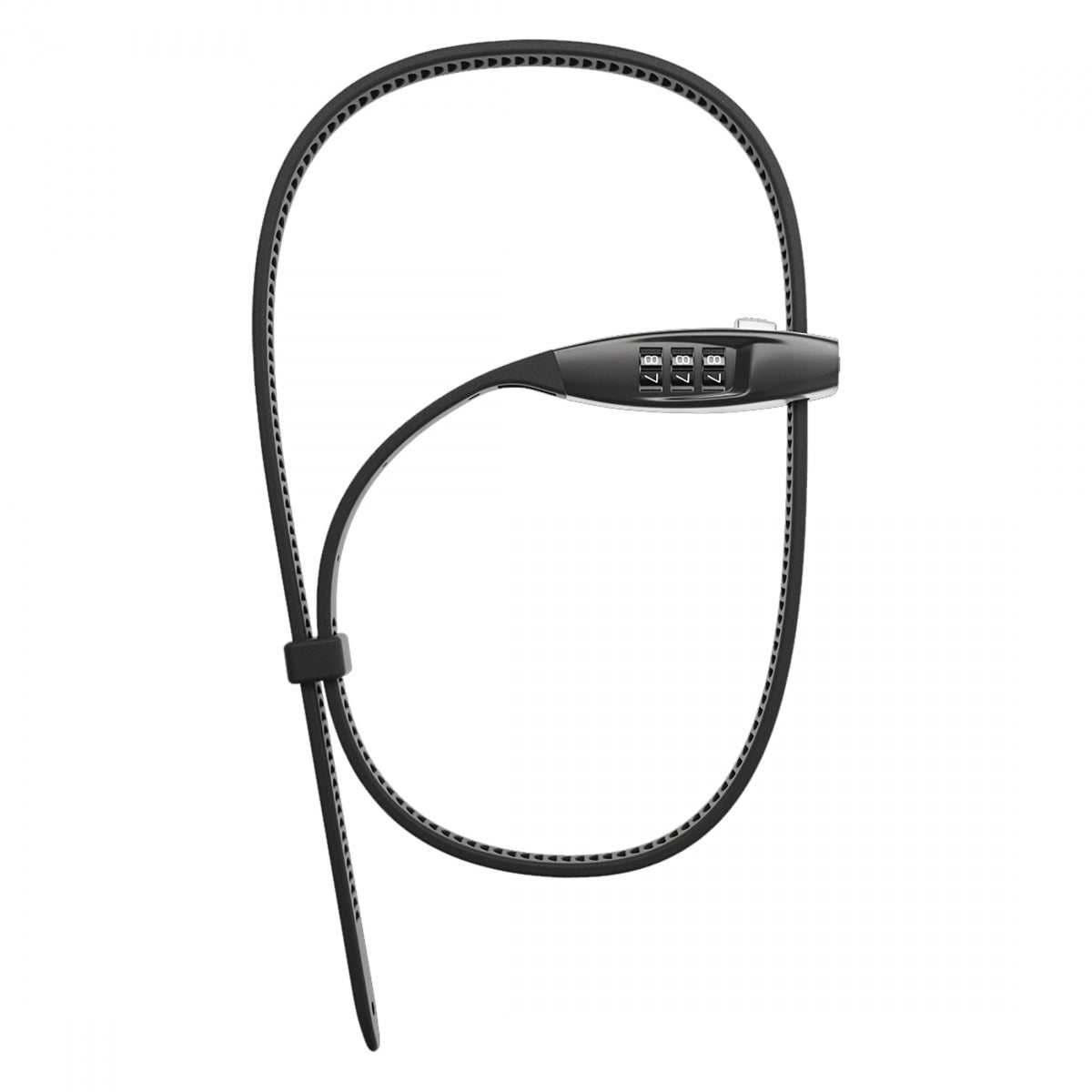 Lock ABS CBL Combiflex Travelguard Combo 70cmx4mm BK