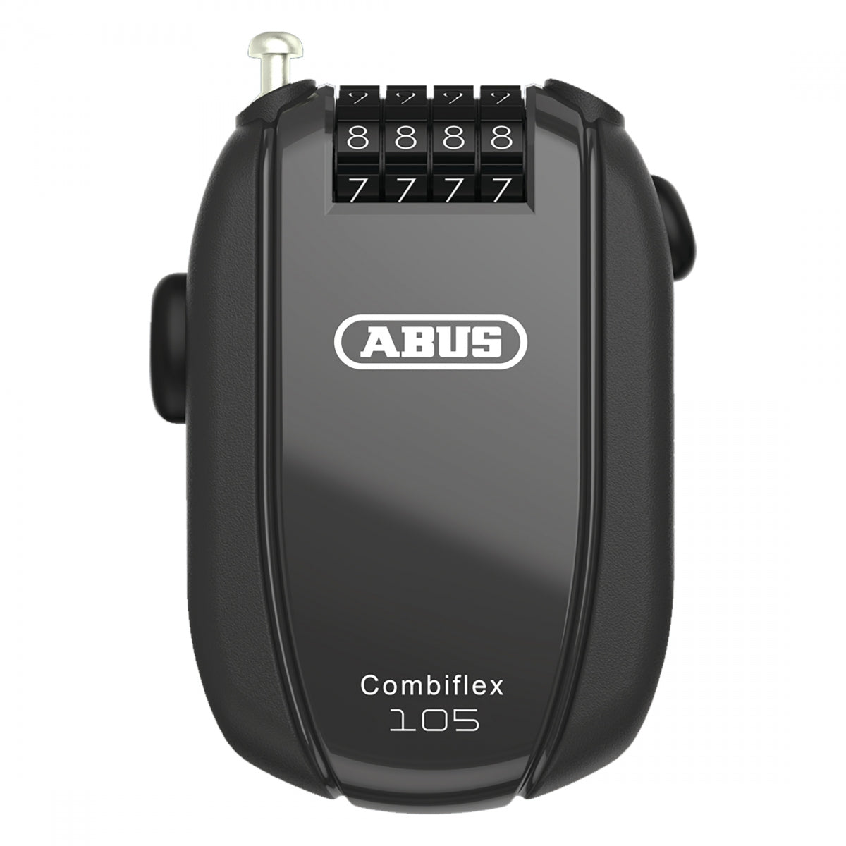 Lock ABS CBL Combiflex Rest Combo 105cmx2.4mm BK