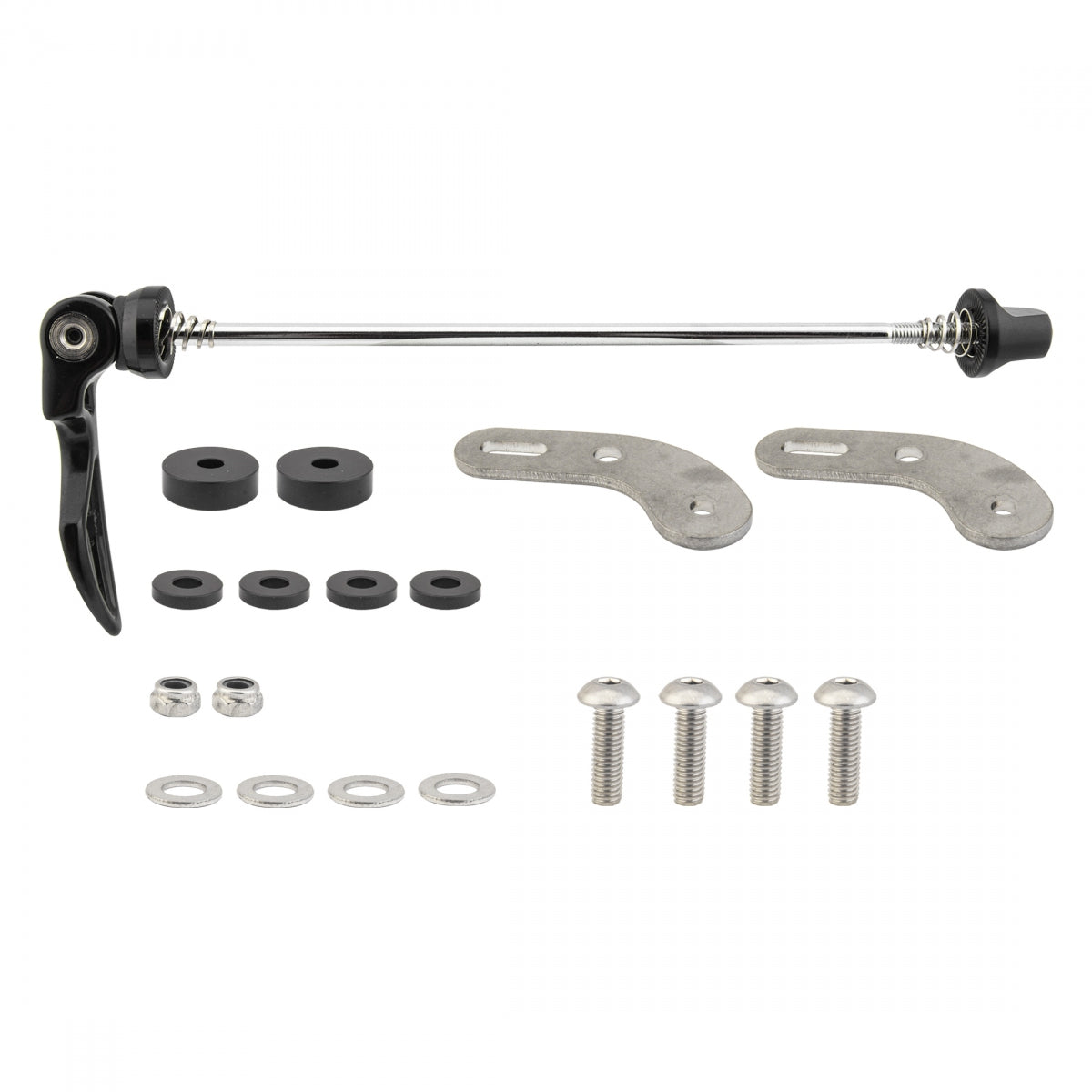 Bike Rack RR Tubus Adapter Kit QR Large BK/SL