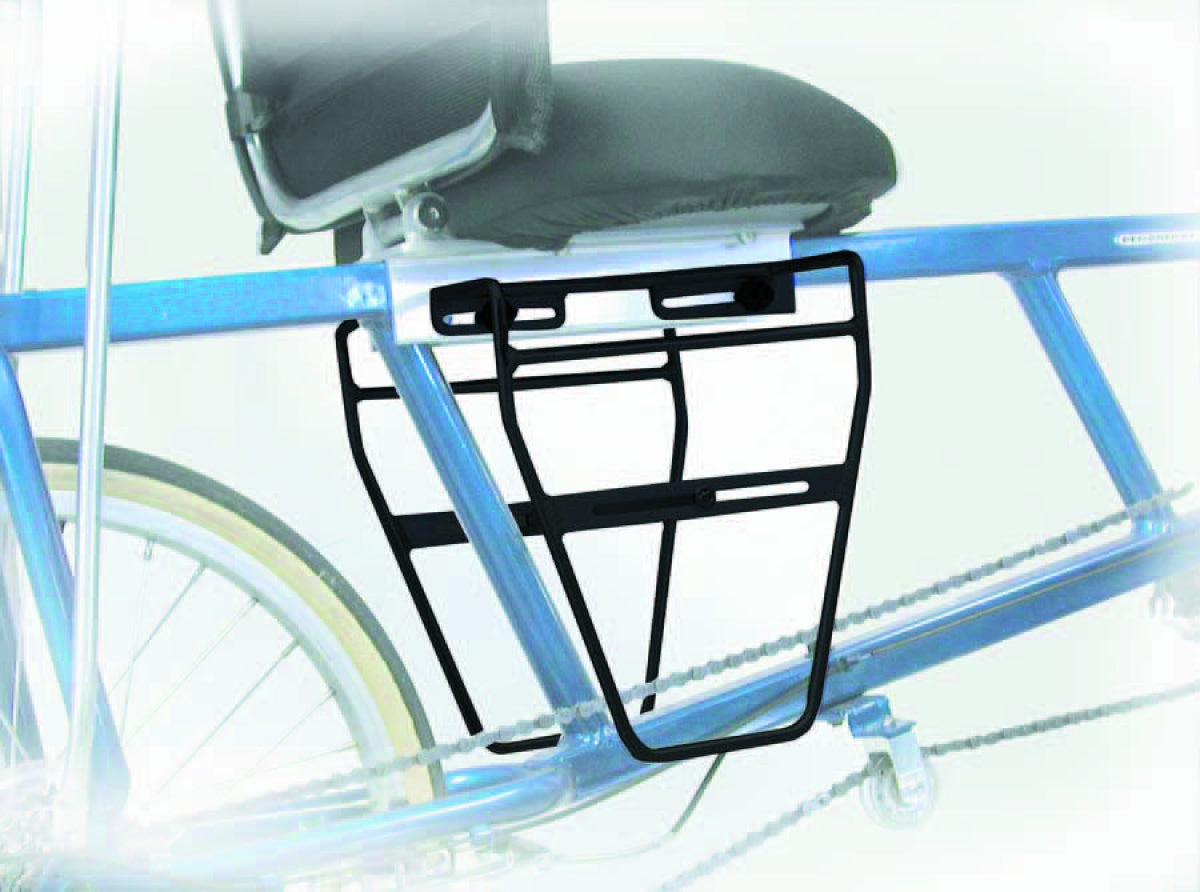 Bike Rack Mid Sun SKR EZ-1SC Pannier ALY BLK Skewers Not Included
