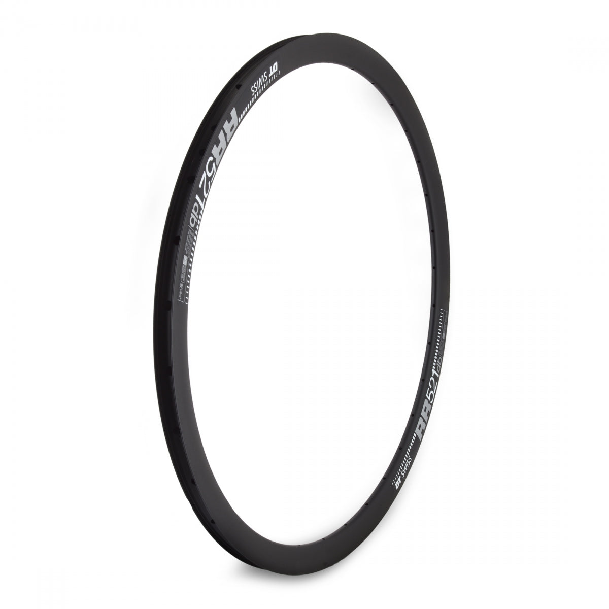 Rim DT 700C 622x20 RR521 32 BK/DISC PV Weld TBLS w/NIPPLES & Washers