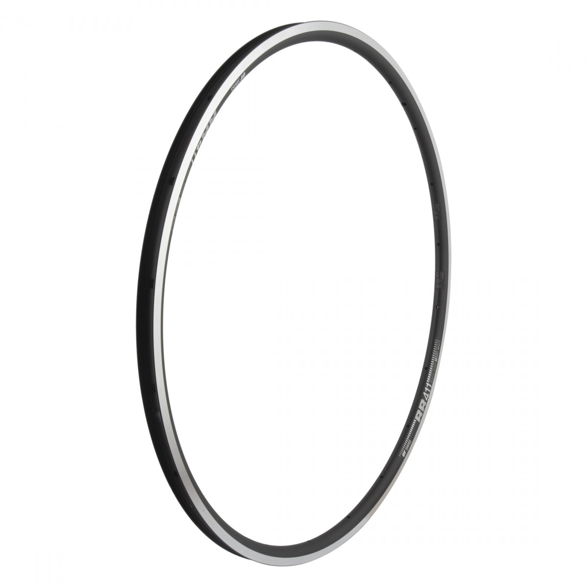 Rim DT 700C 622x18 RR411 20 BK/MSW PV Weld TBLS w/NIPPLES & Washers