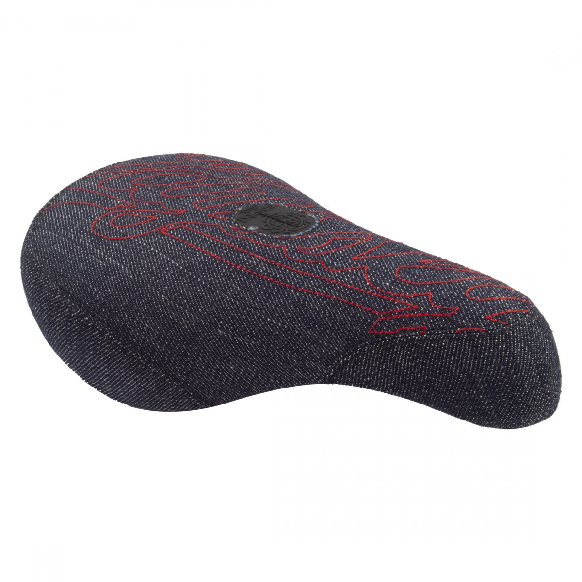 Saddle ODY MX Pivotal Big Stitch Fat DENIM-w/RED Stitch