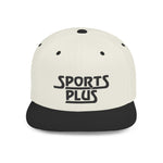 Sports Plus Flat Bill Snapback Hat - Perfect Gift for Athletes & Sports Lovers