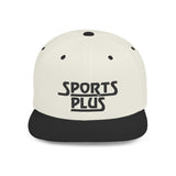 Sports Plus Flat Bill Snapback Hat - Perfect Gift for Athletes & Sports Lovers