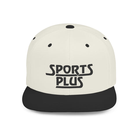 Sports Plus Flat Bill Snapback Hat - Perfect Gift for Athletes & Sports Lovers