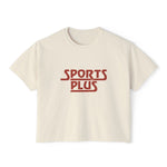 Women’s Boxy Tee - Sports Plus Graphic Tee for Casual Wear