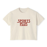 Women’s Boxy Tee - Sports Plus Graphic Tee for Casual Wear