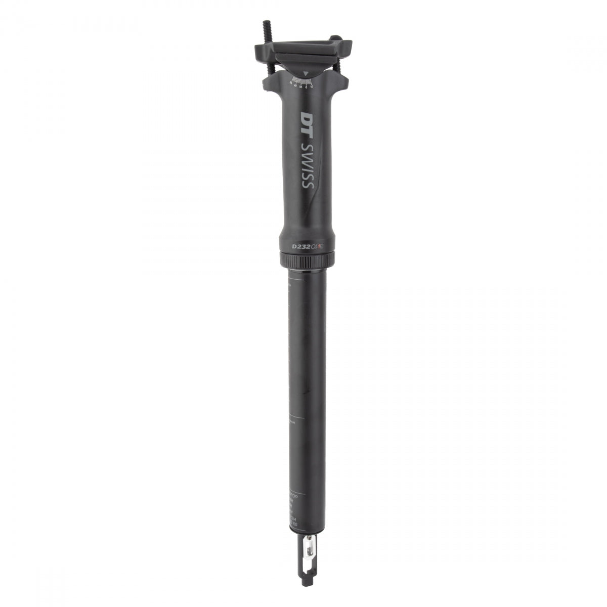Seatpost DT D232 One Dropper 27.2 400/60mm w/L1 REMOTE/CABLES/HOUSING BK