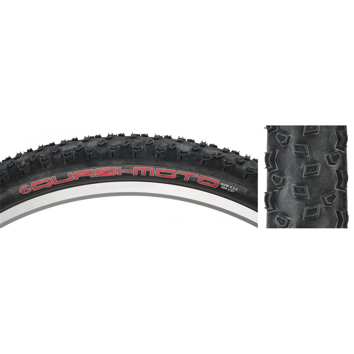 Tire Pan Pacenti QUASI-MOTO 27.5x2.0 Fold BK/BK