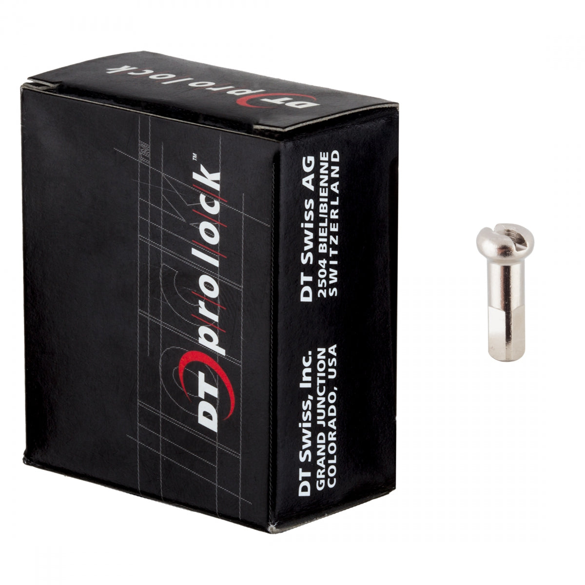 Spoke Nipple DT Brass 2.0x16mm Prolock BK BXof100