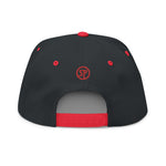 Sports Plus Flat Bill Cap - Trendy Embroidered Snapback Hat