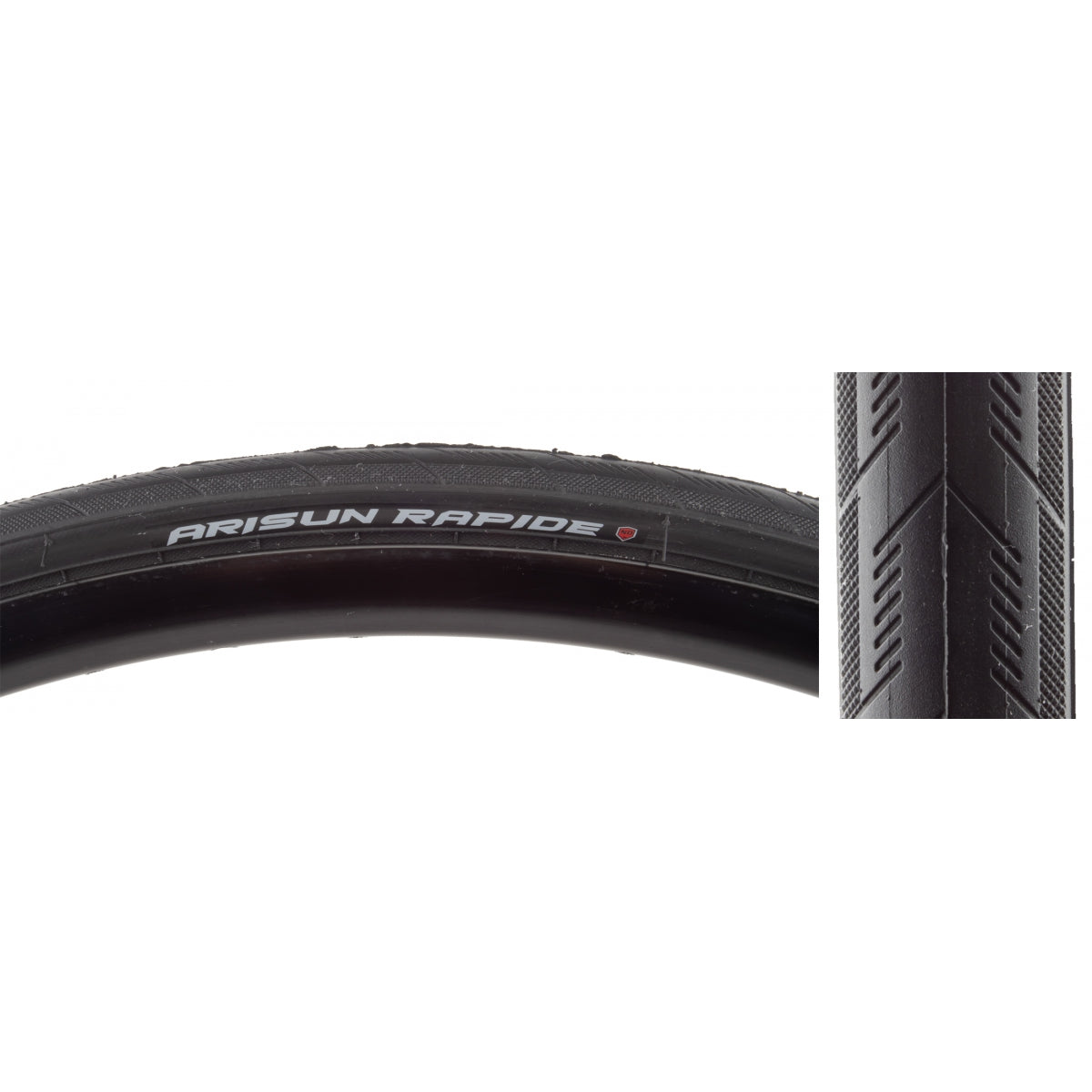 Tire Arisun Rapide 700x25 BK WIRE/30 ND