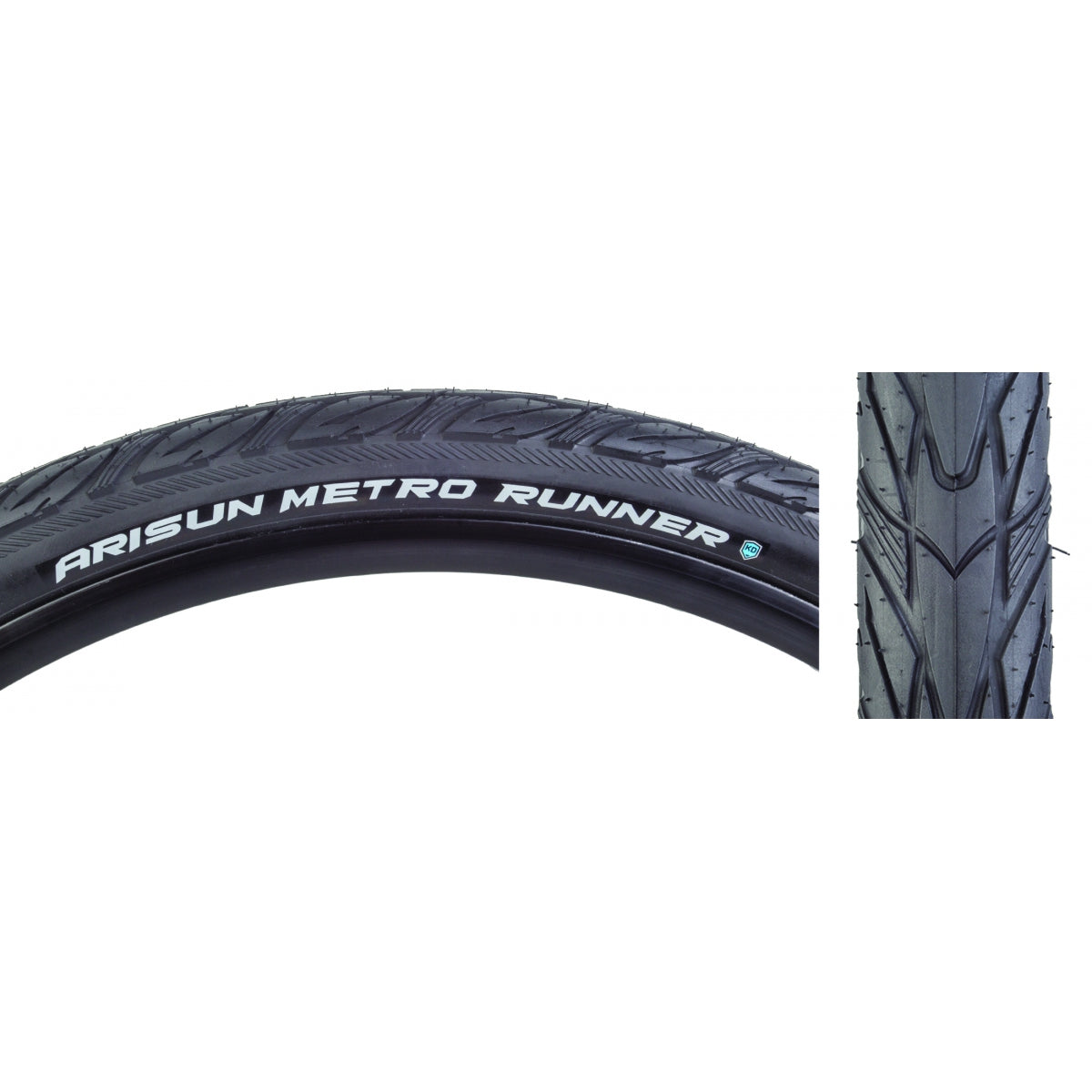 Tire Arisun Metro Runner 27.5x1.75 BK WIRE/60 KD