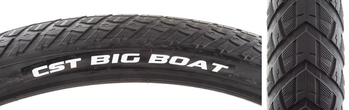 Tire CSTP Big Boat 26x2.4 BK/BK Wire 2L