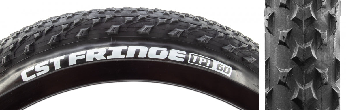 Tire CSTP Fringe 24x2.8 BK/BK Wire SC