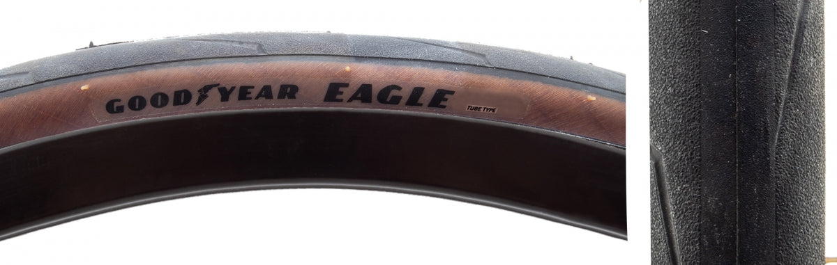 Tire Goodyear Eagle 700x28 BK/YSK Fold HP/RSH