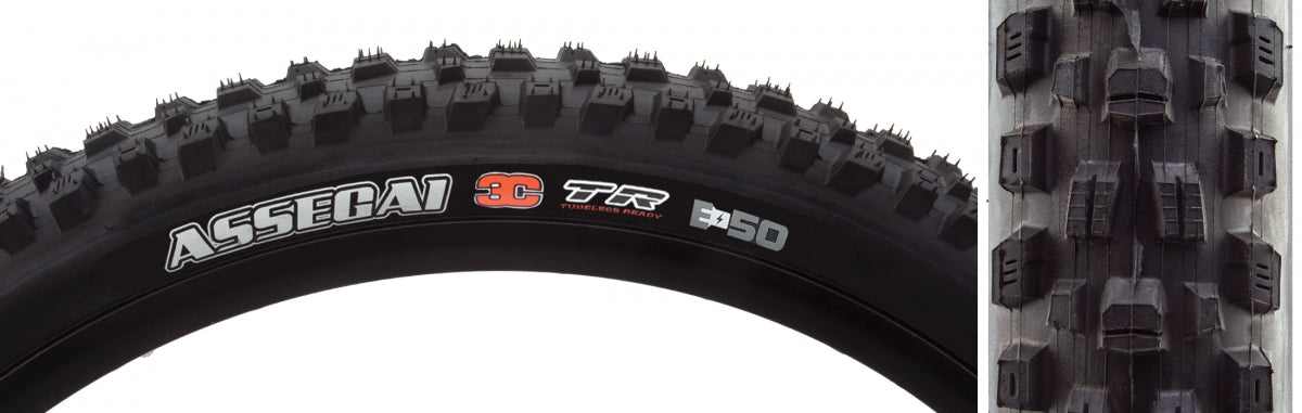 Tire Max Assegai 29x2.5 BK FOLD/60x2 3CG/DH/2PLY/TR/E50/WT