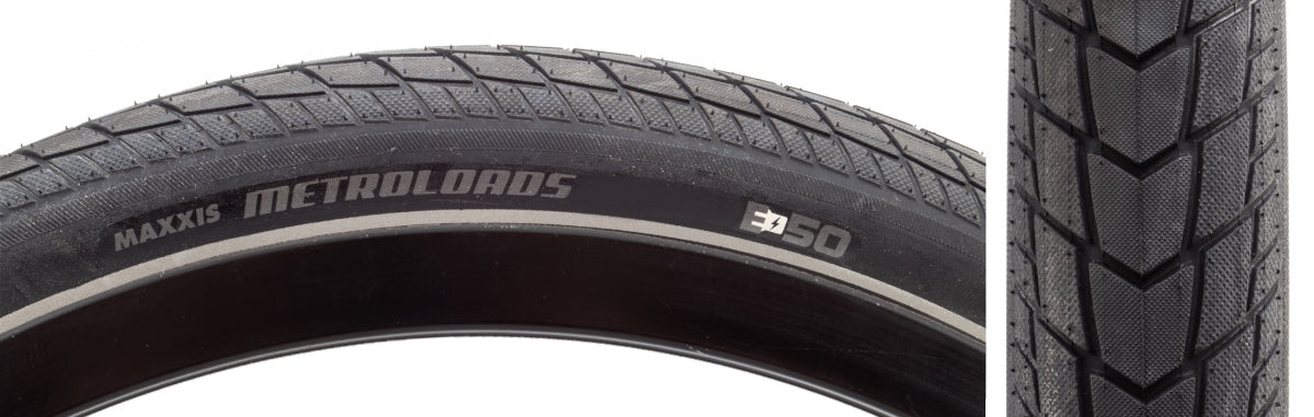 Tire Max Metroloads 26x2.15 BK WIRE/60 RI/REF E50