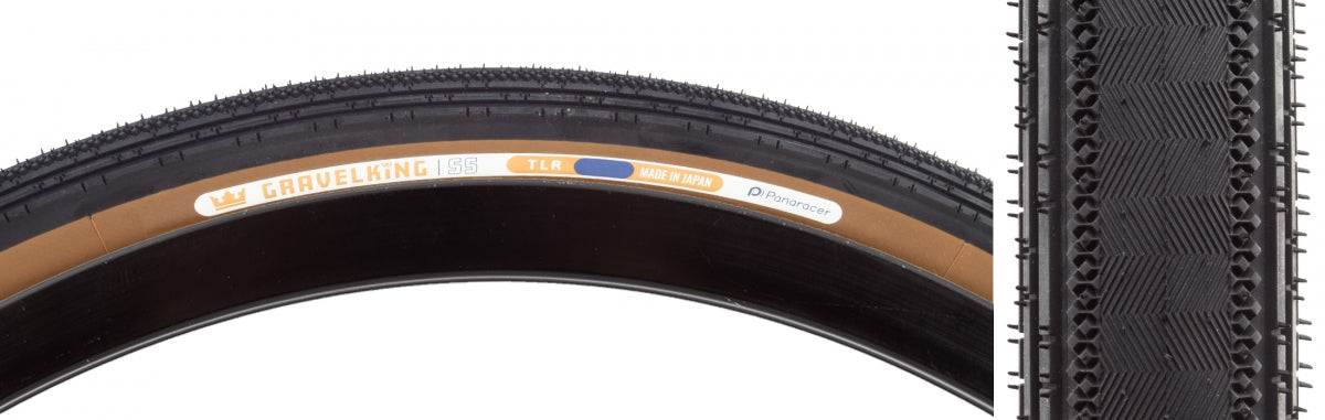 Tire Pan Gravelking SS 700x30 Fold TBLS BK/BN (O)