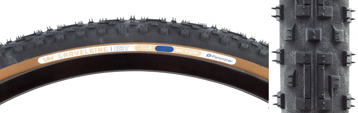 Tire Pan Gravelking EXT 700x38 Fold TBLS BK/BN (O)