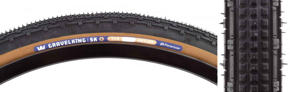 Tire Pan Gravelking SK+ 700x50 Fold TBLS BK/BN (O)