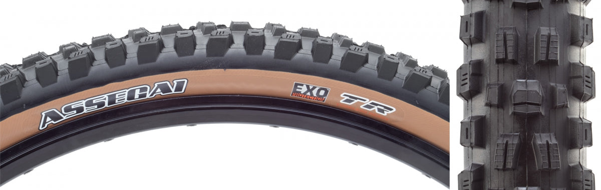 Tire Max Assegai 29x2.6 BK/TAN FOLD/60 EXO/TR