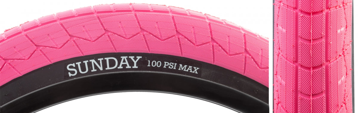 Sunday Tire Current V2 20x2.4 PK/BK Wire (SKU 594184)