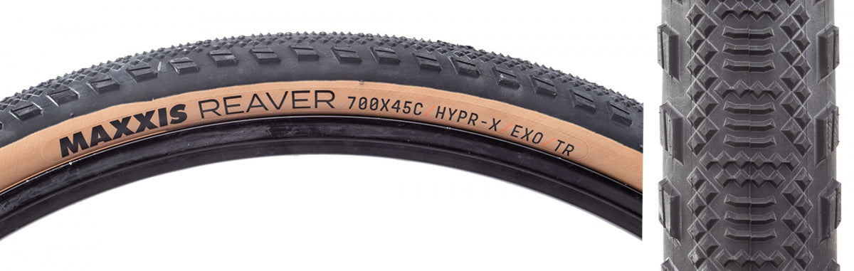 Tire Max Reaver 700x45 BK/TAN FOLD/120 HYPR-X/EXO/TR