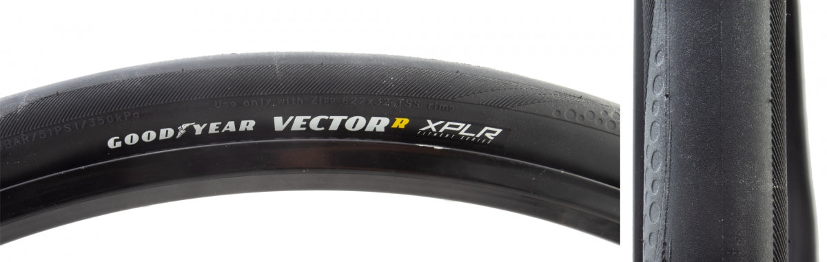 Tire Goodyear Zip Vector R XPLR 700x40 BK TLR Fold