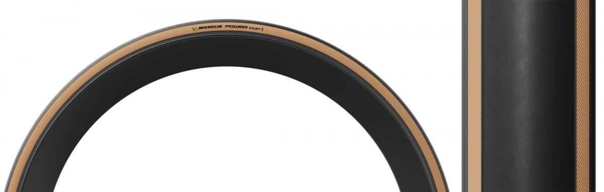 Tire Michelin PWR Cup 700x28 BK/TAN FOLD/3x120 GUM-X/AST/DBR
