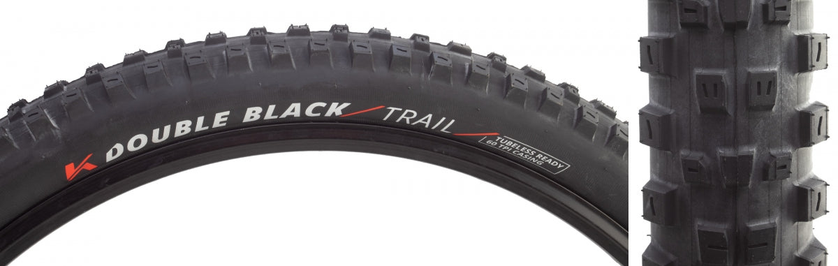 Tire Ken Double Black Trail 27.5x2.4 BK/BK SCT/60 Fold