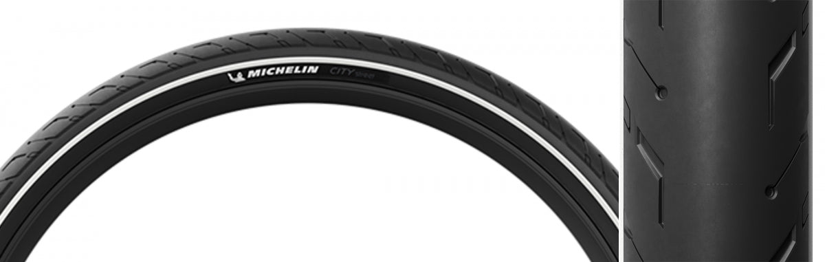 Tire Michelin City Street 29x2.0 BK/BK WIRE/3x62 MAGI-X/TT/E25
