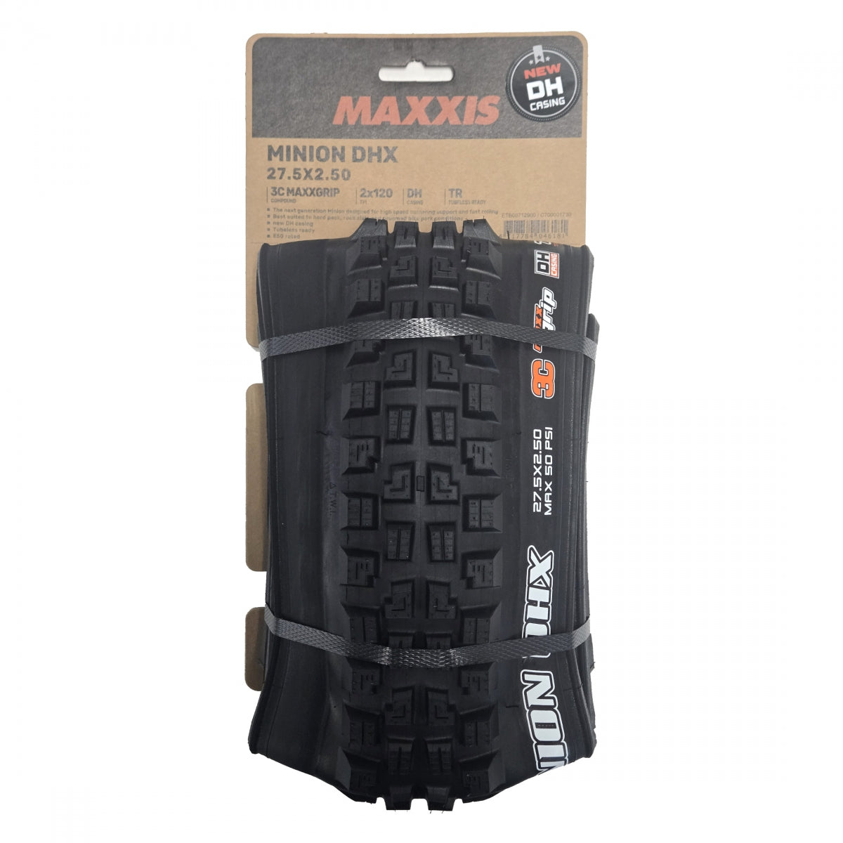 Tire Max Minion DHX 27.5x2.5 BK FOLD/120x2 3CG/NEWDH/TR
