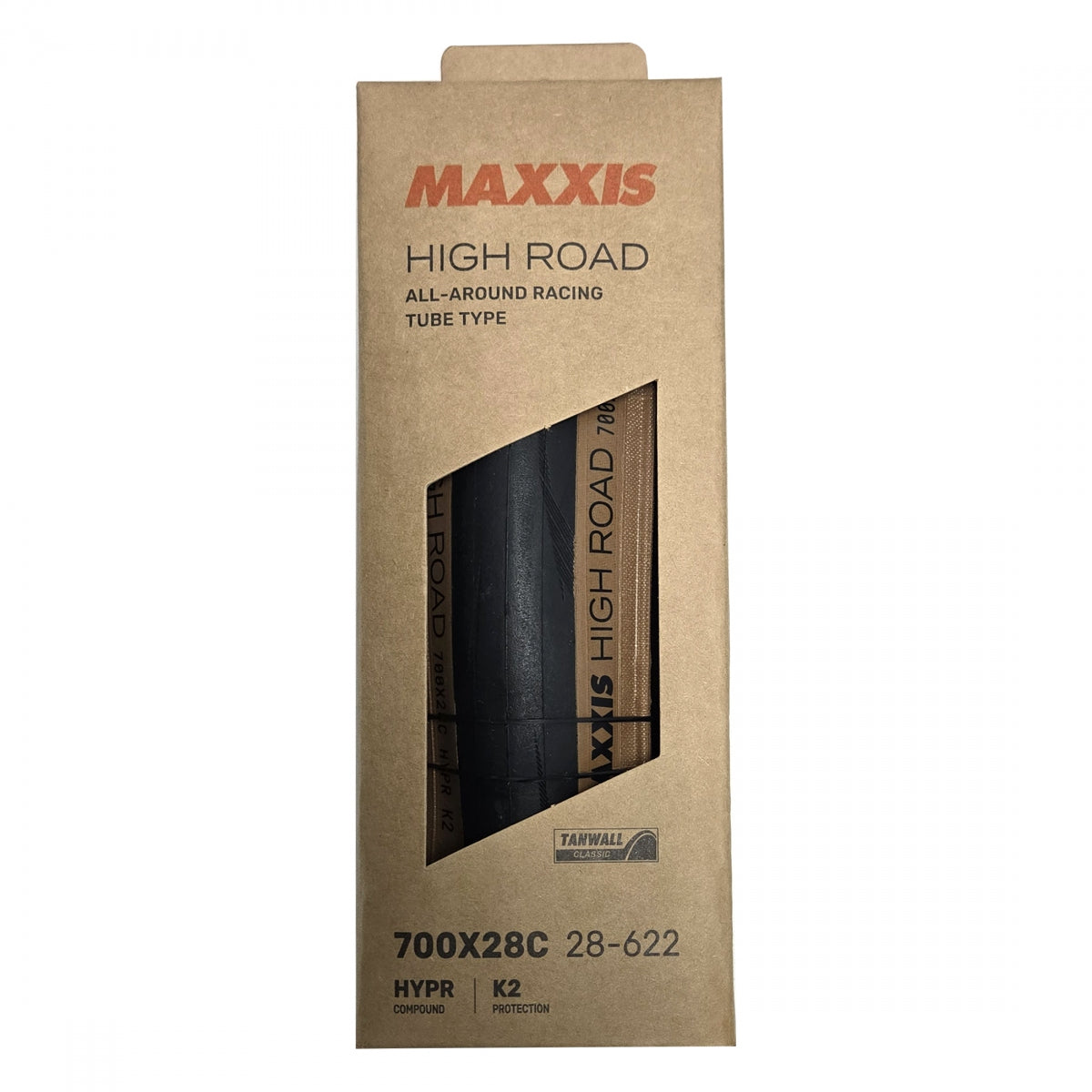 Tire Max High Road 700x28 BK/TAN FOLD/150 HYPR/K2