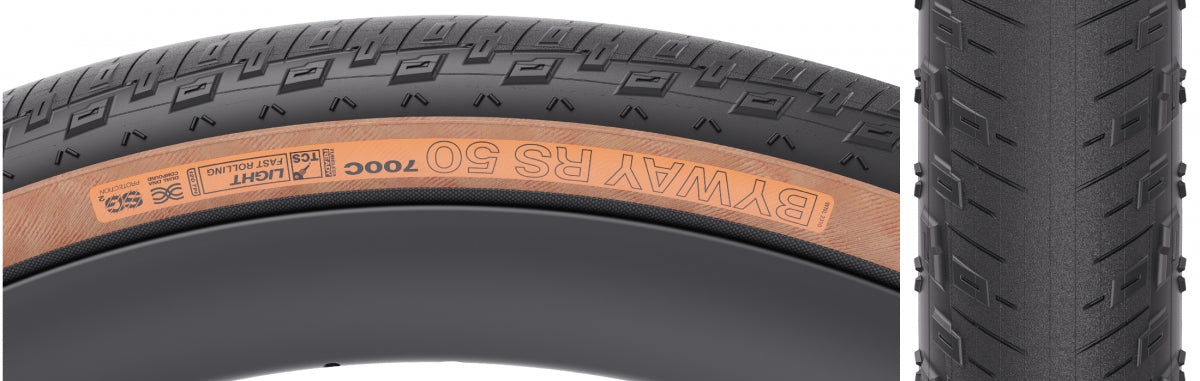 Tire WTB Byway RS 700x50 BK/TAN Light FR TCS/120/DUAL/DNA/SG2/AT Fold