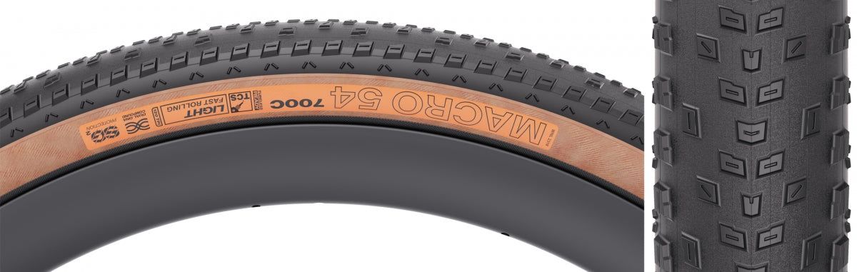 Tire WTB Macro 700x54 BK/TAN Light FR TCS/120/DUAL/DNA/SG2/AT Fold