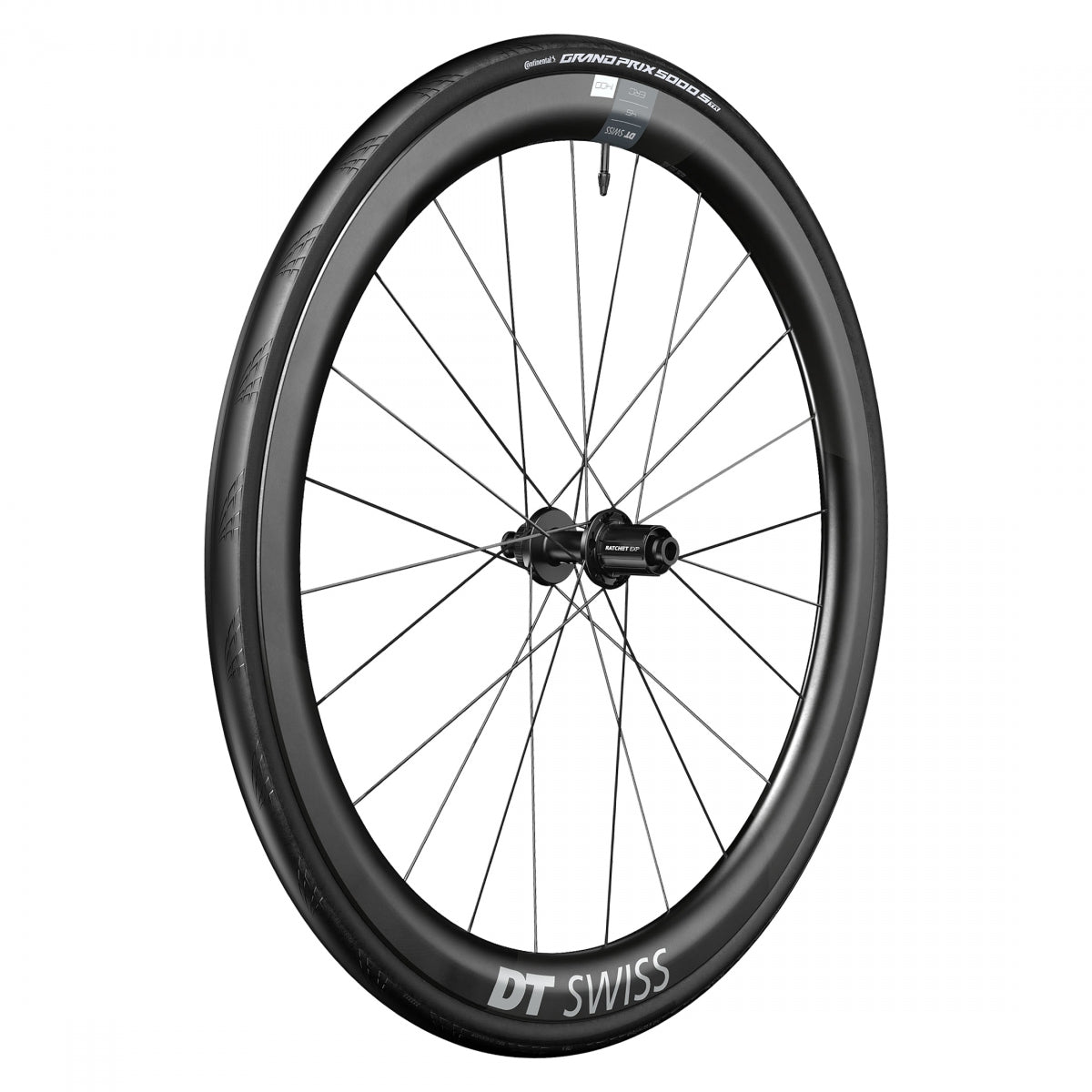 WHL RR DT 700 622x22 ERC1400 Dicut 45 142x12mmTA CL Shi 11s Road TBLS BK w/CONT GP 5000 STR