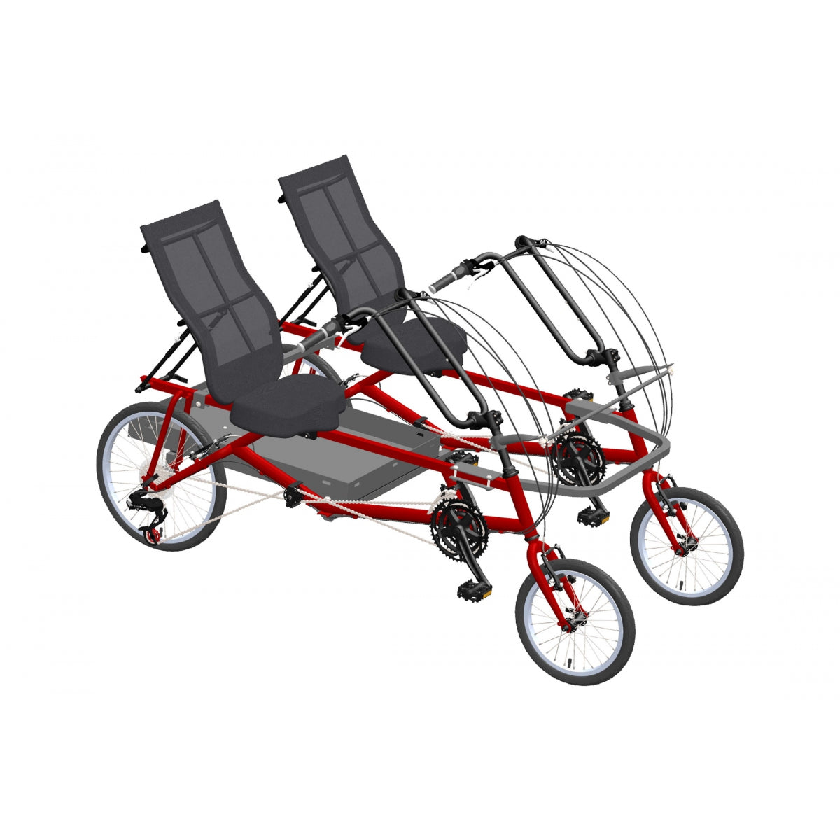 Sun Seeker Bike Sun SIDEbySIDE Kit f/EZ-CLASSIC SX GY (SKU 670576)